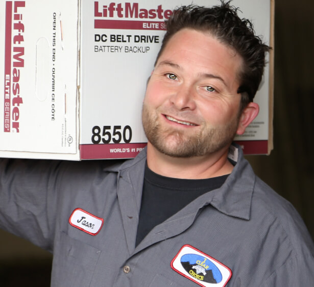 man carrying box